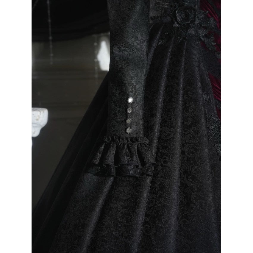 Hoshibako Works New Moon Rose Night OP Dress - image 28