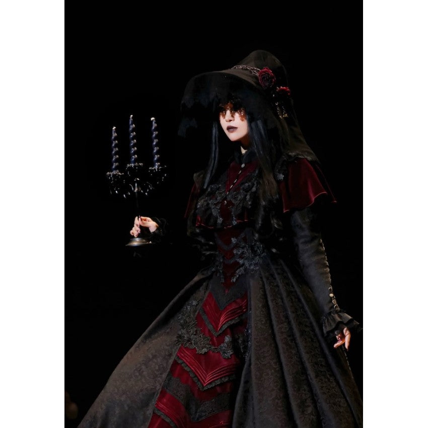 Hoshibako Works New Moon Rose Night OP Dress - image 29