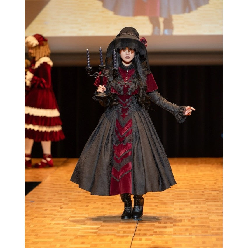 Hoshibako Works New Moon Rose Night OP Dress - image 30