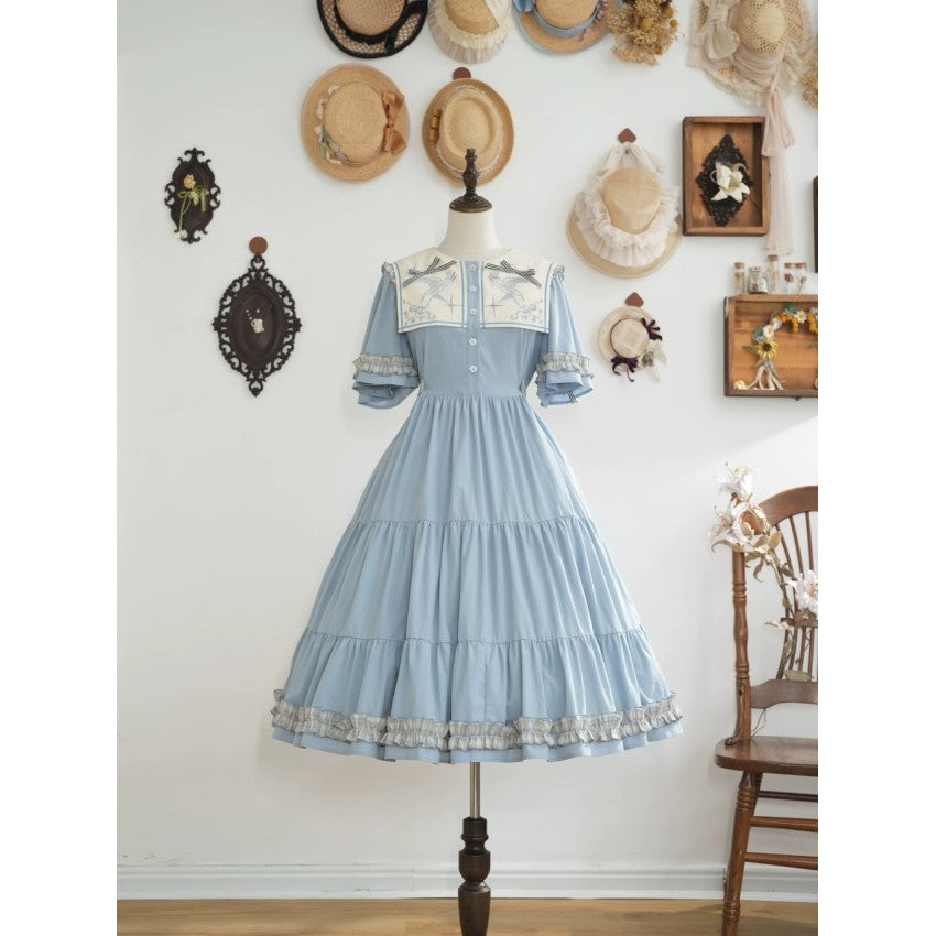 Song of the Canary Classic Lolita OP Dress - image 12