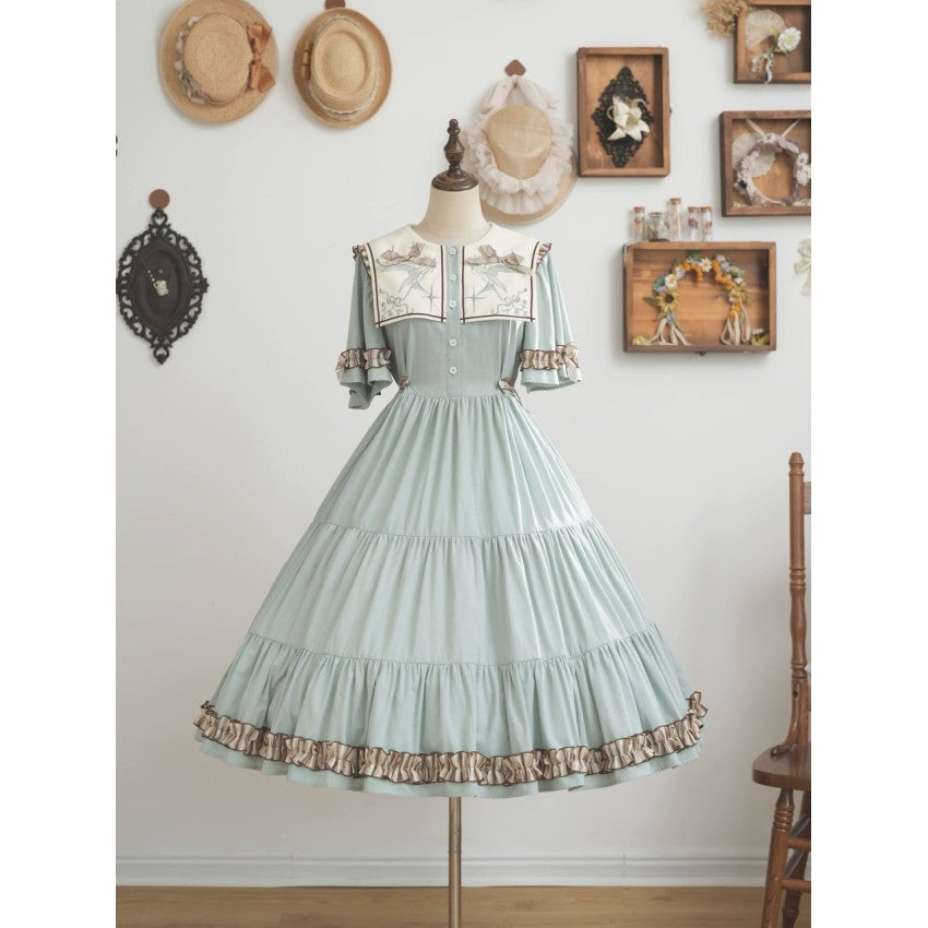 Song of the Canary Classic Lolita OP Dress - image 20
