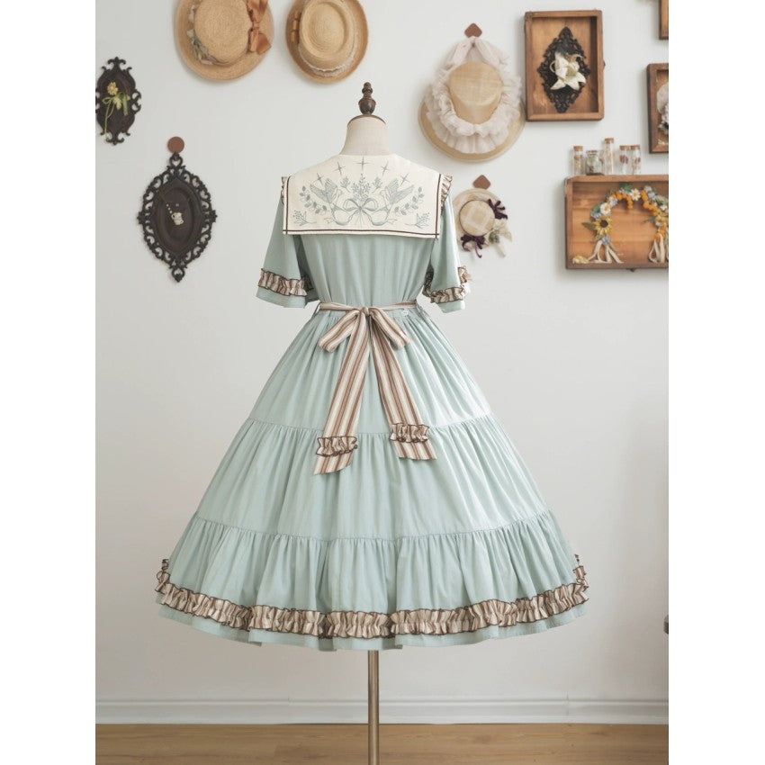 Song of the Canary Classic Lolita OP Dress - image 22