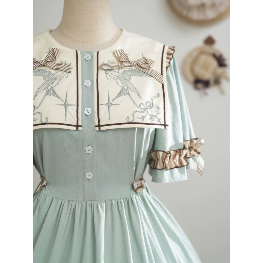 Song of the Canary Classic Lolita OP Dress - image 23
