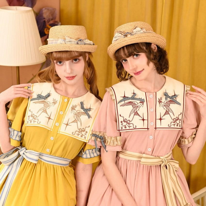 Song of the Canary Classic Lolita OP Dress - image 45