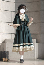 First Time at Magic Academy Lolita JSK, Blouse and Capes - image 8