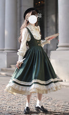First Time at Magic Academy Lolita JSK, Blouse and Capes - image 23