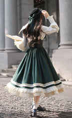 First Time at Magic Academy Lolita JSK, Blouse and Capes - image 24