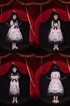 Symbiotic Doll Stand-Collar Natural-Waist Gothic Lolita OP - image 6