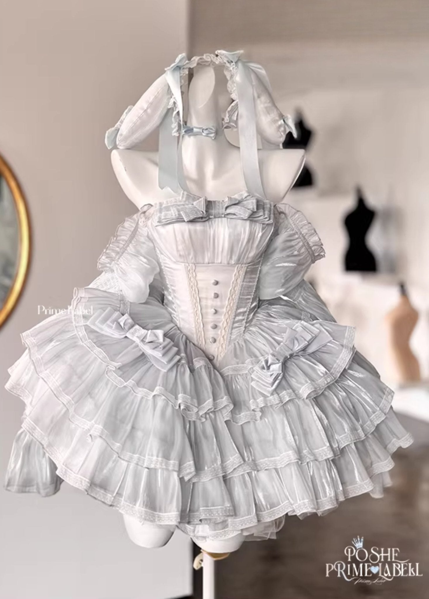 POSHEPOSE - Ice & Snow Spirit Fate Dress Set - POSHEPOSE image 4