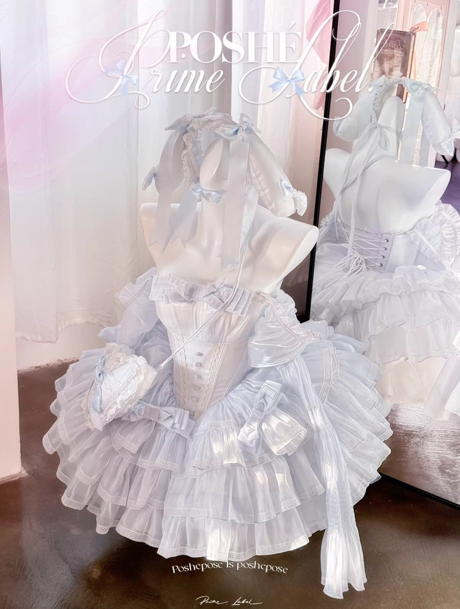 POSHEPOSE - Ice & Snow Spirit Fate Dress Set - POSHEPOSE image 1