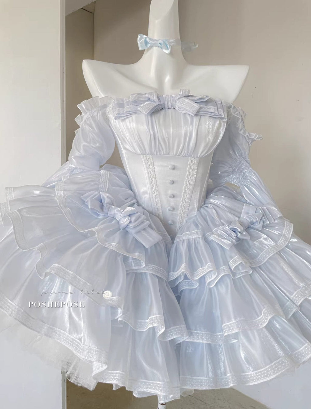 POSHEPOSE - Ice & Snow Spirit Fate Dress Set - POSHEPOSE image 8
