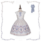 Iris Clock Lolita Flutter-Sleeve OP and Embroidered Lapel JSK Collection - image 9