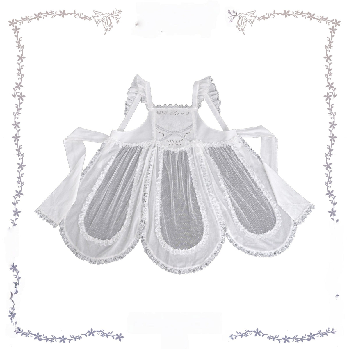 Iris Clock Lolita Flutter-Sleeve OP and Embroidered Lapel JSK Collection - image 28