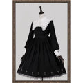 Nameless Poem Embroidered Gothic Lolita OP - image 1