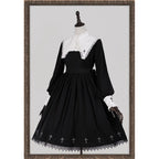 Nameless Poem Embroidered Gothic Lolita OP - image 1