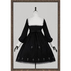 Nameless Poem Embroidered Gothic Lolita OP - image 14