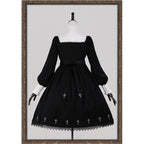 Nameless Poem Embroidered Gothic Lolita OP - image 17