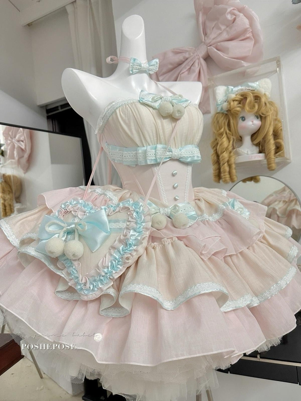 POSHEPOSE - Mint Lullababy Wonderland Dress - POSHEPOSE image 10