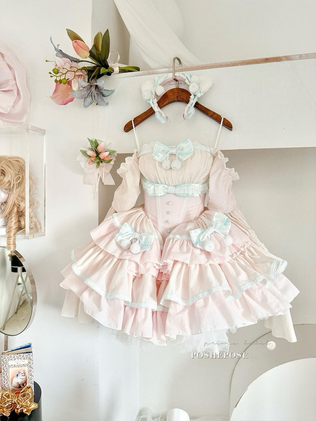 POSHEPOSE - Mint Lullababy Wonderland Dress - POSHEPOSE image 6