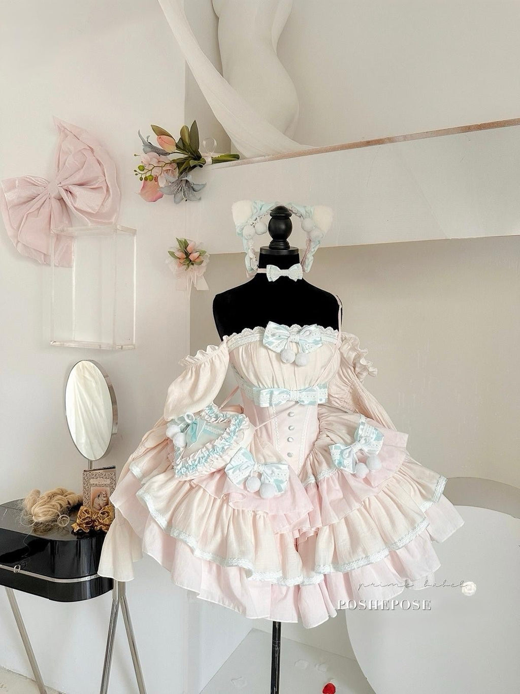 POSHEPOSE - Mint Lullababy Wonderland Dress - POSHEPOSE image 7