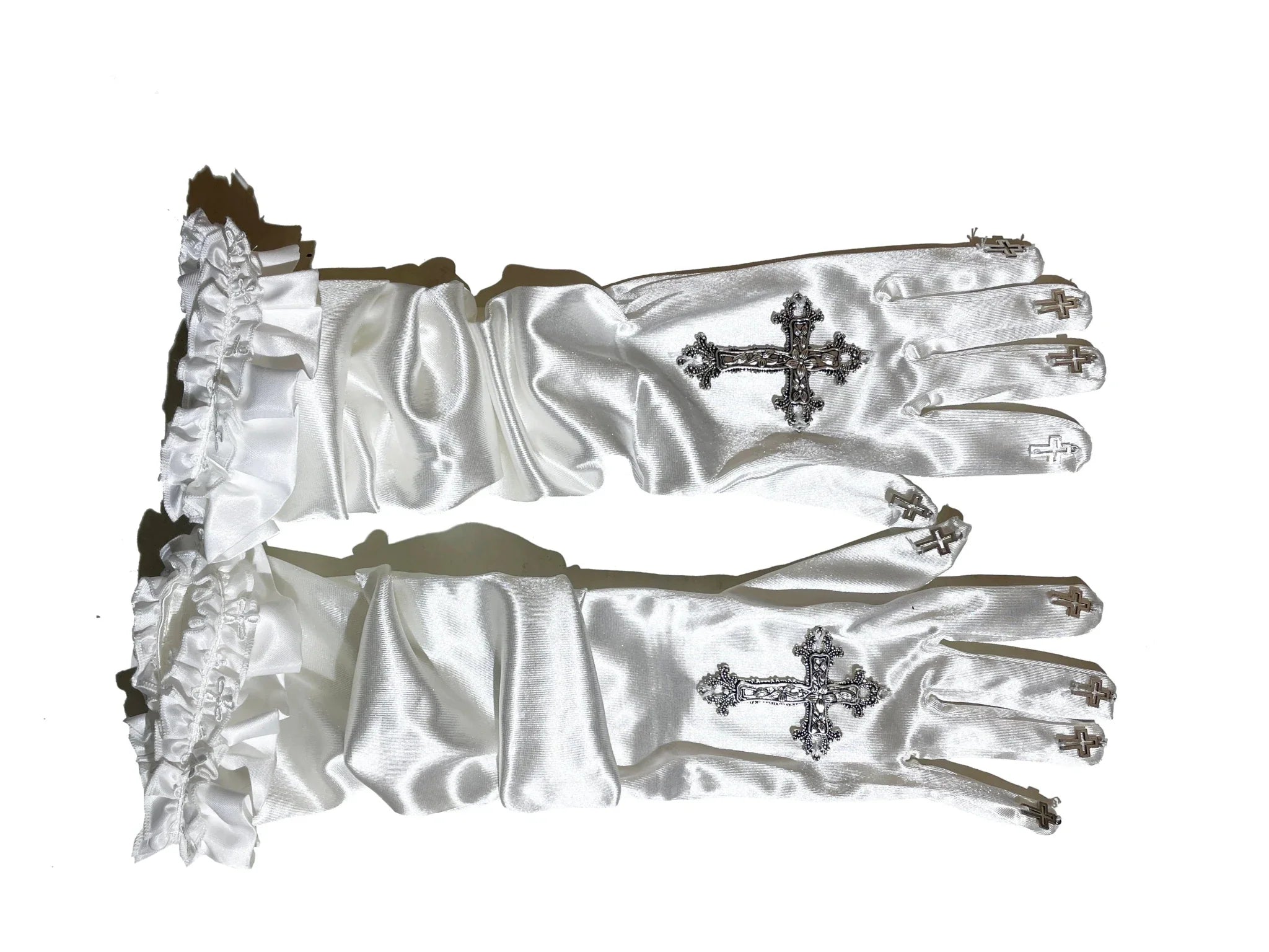 Lace Cross - White Gothic Lolita JSK, Top and Accessories - image 10