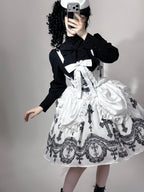 Lace Cross - White Gothic Lolita JSK, Top and Accessories - image 12
