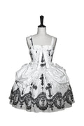 Lace Cross - White Gothic Lolita JSK, Top and Accessories - image 1