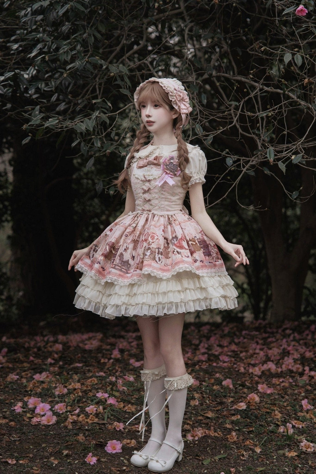 Mime Sweet Lolita OP and JSK Dress Set - image 17