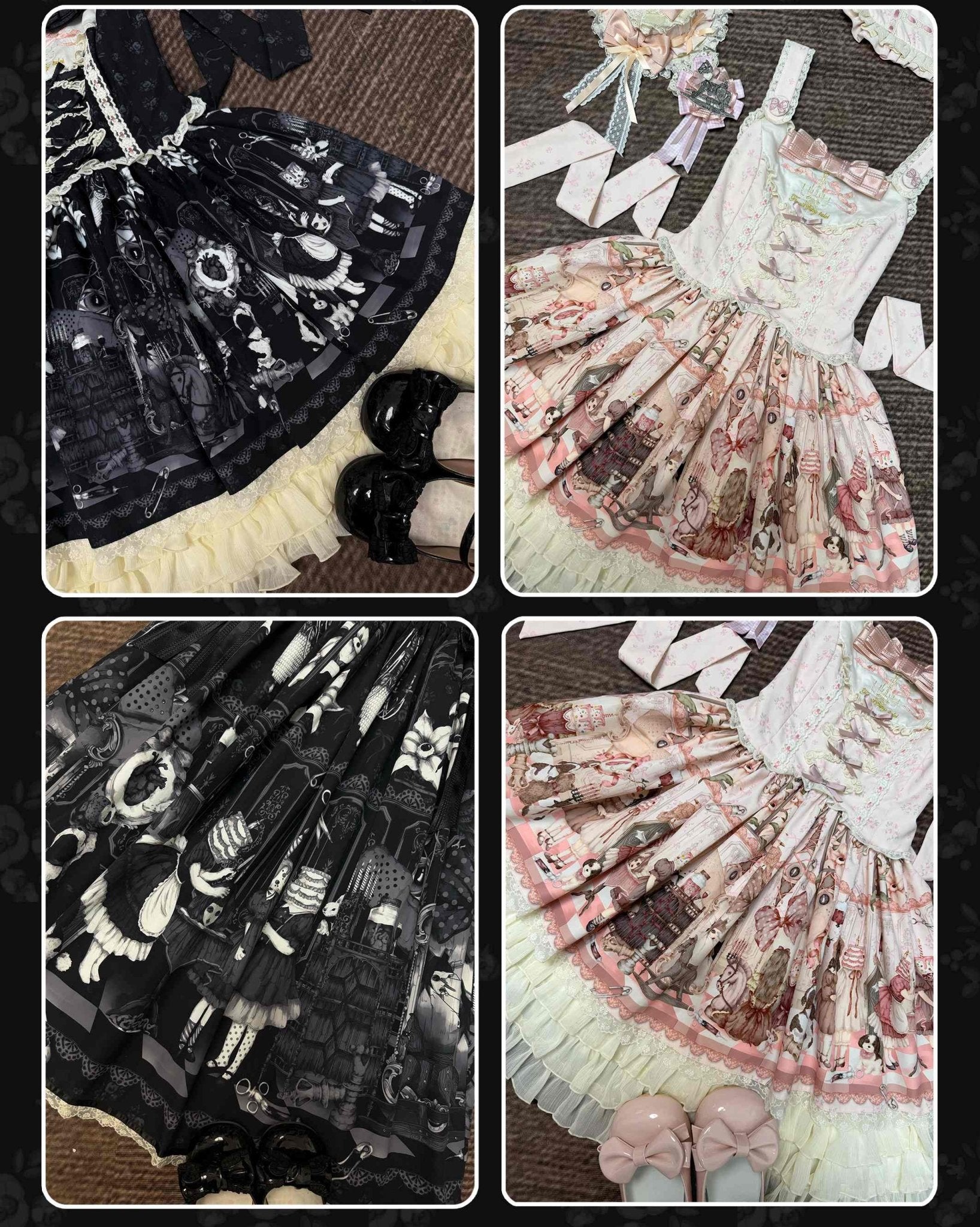 Mime Sweet Lolita OP and JSK Dress Set - image 27