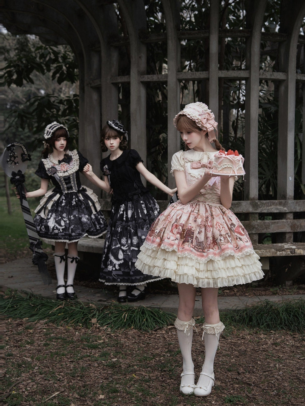 Mime Sweet Lolita OP and JSK Dress Set - image 20