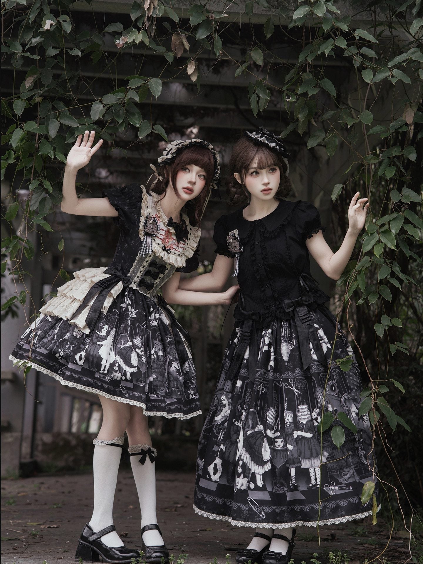Mime Sweet Lolita OP and JSK Dress Set - image 11