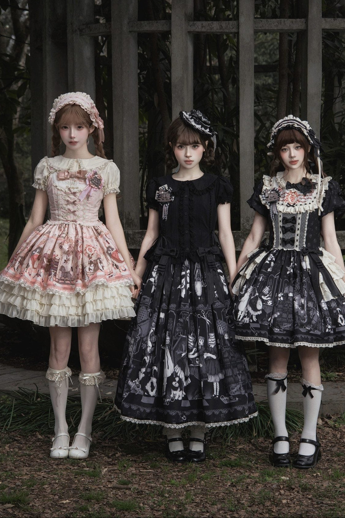 Mime Sweet Lolita OP and JSK Dress Set - image 3