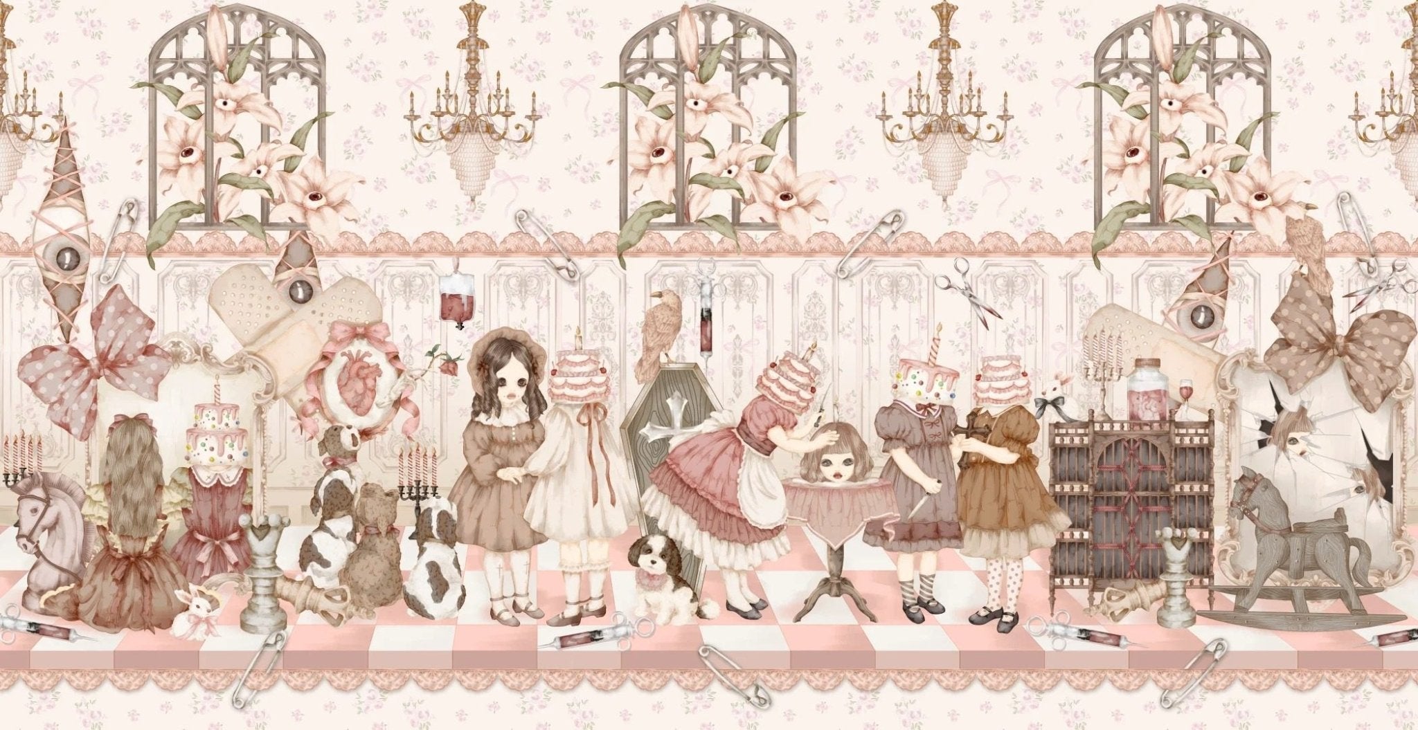 Mime Sweet Lolita OP and JSK Dress Set - image 22
