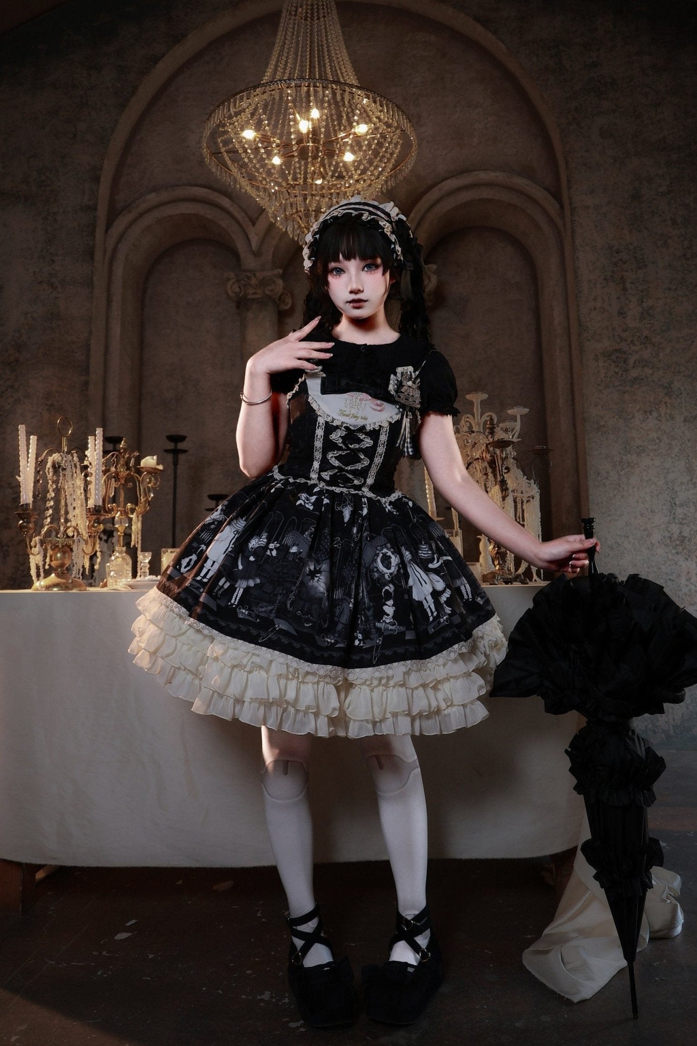Mime Sweet Lolita OP and JSK Dress Set - image 18