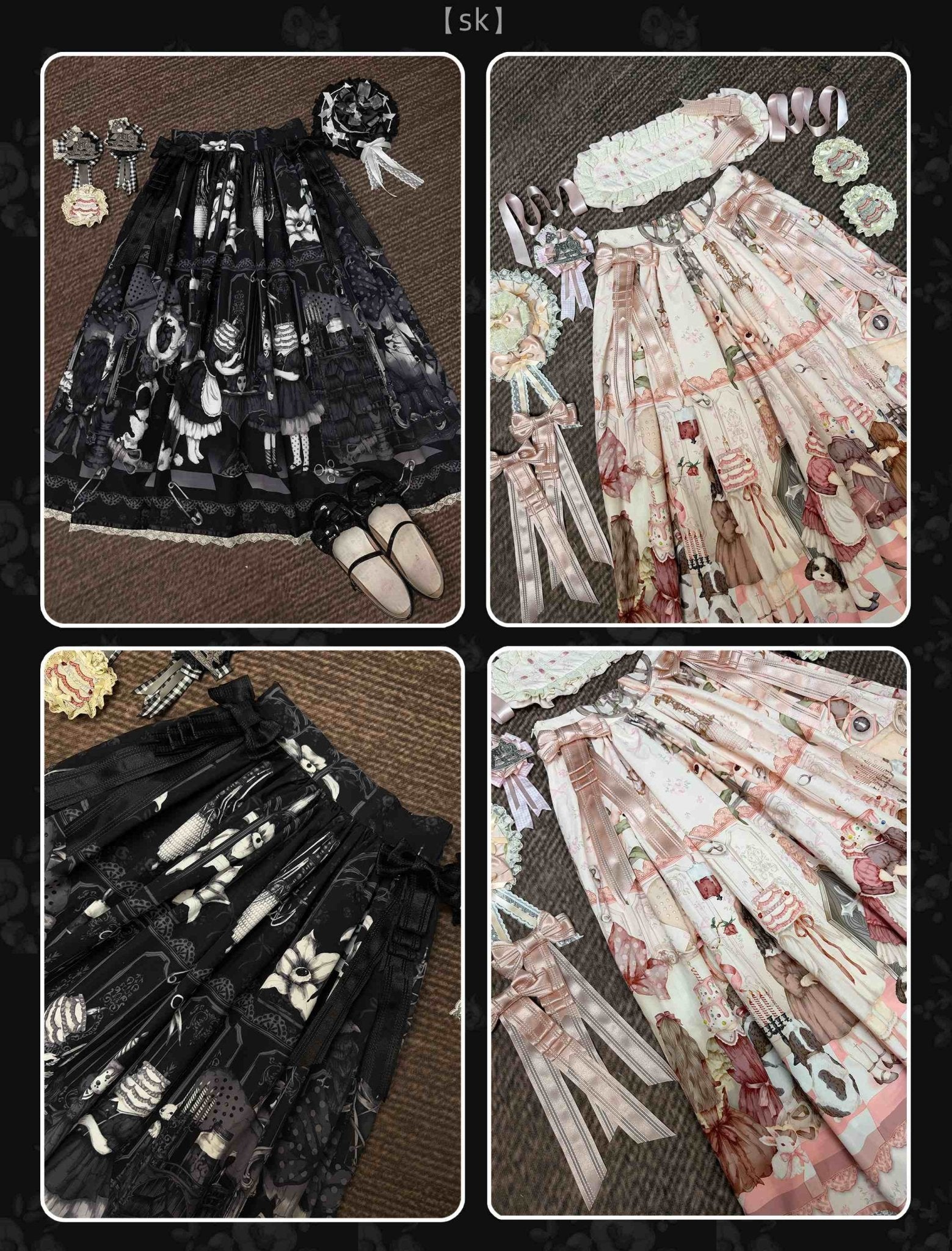 Mime Sweet Lolita OP and JSK Dress Set - image 8