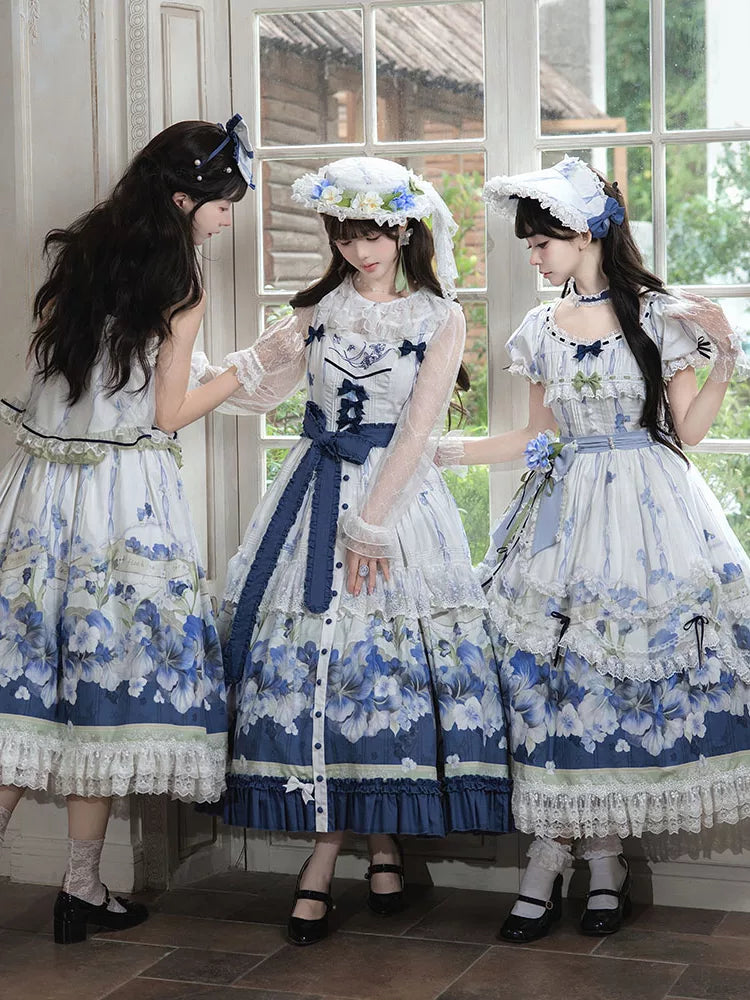 Blue Kite Lolita JSK Dress and Accessories Series - image 21