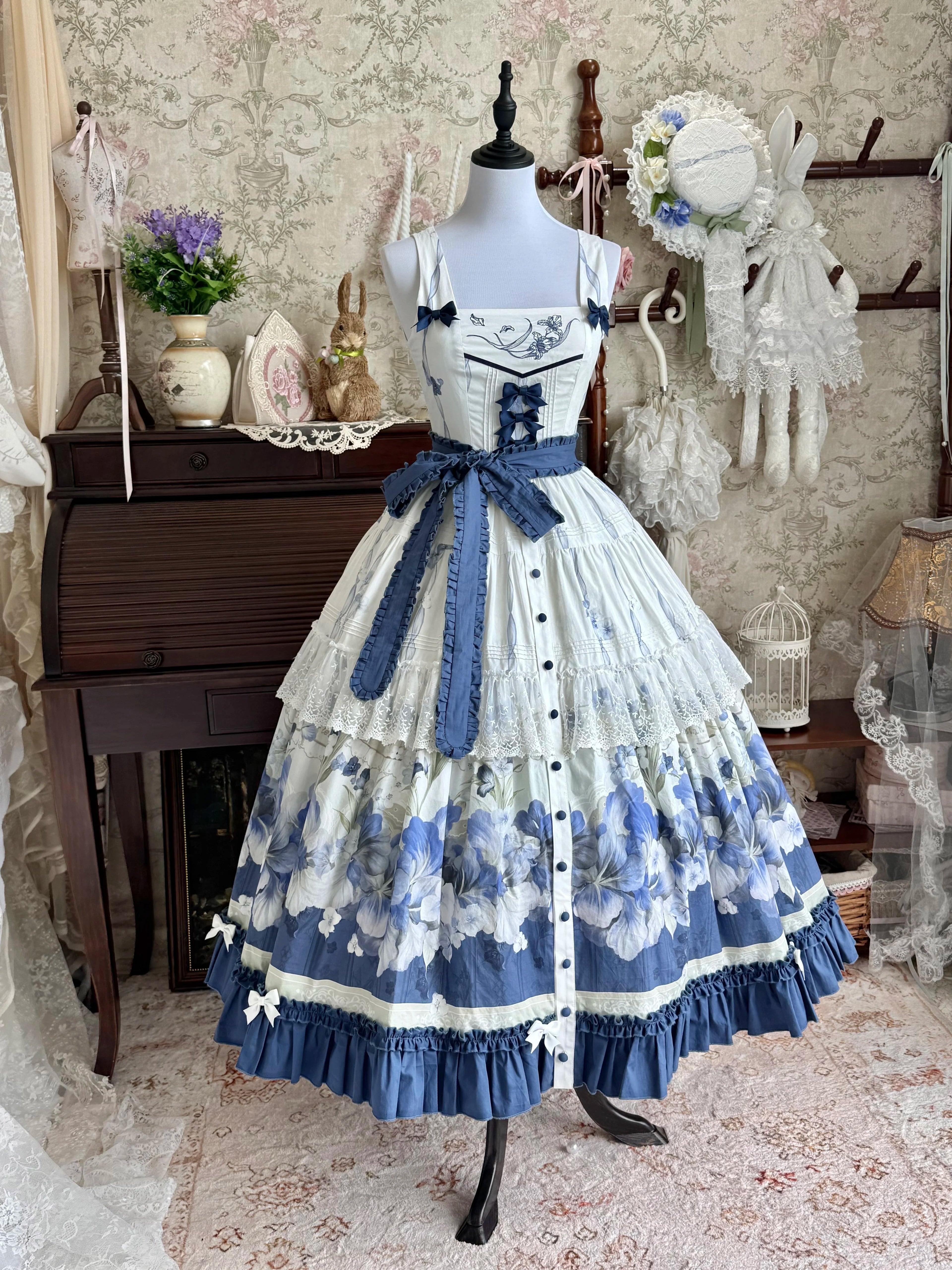 Blue Kite Lolita JSK Dress and Accessories Series - image 3