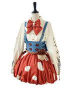 Mushroom Girl of the Treehouse Store Lolita JSK, Blouse and Hat - image 8