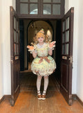 Popoco Mint Green Bunny Print Bubble Sweet Lolita JSK Dress - image 6