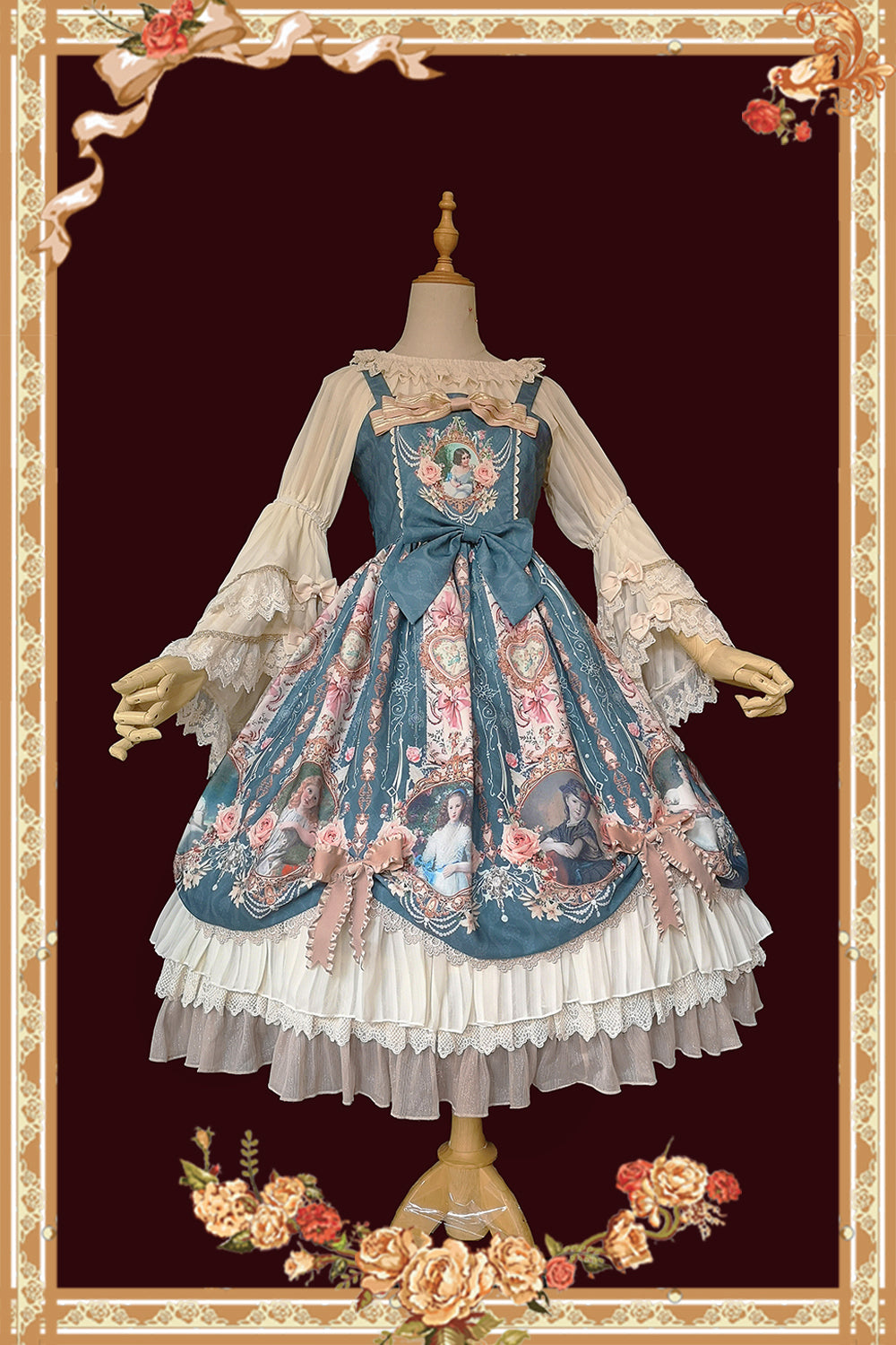 Portrait of a Little Lady - Classic Lolita JSK Dress - image 6