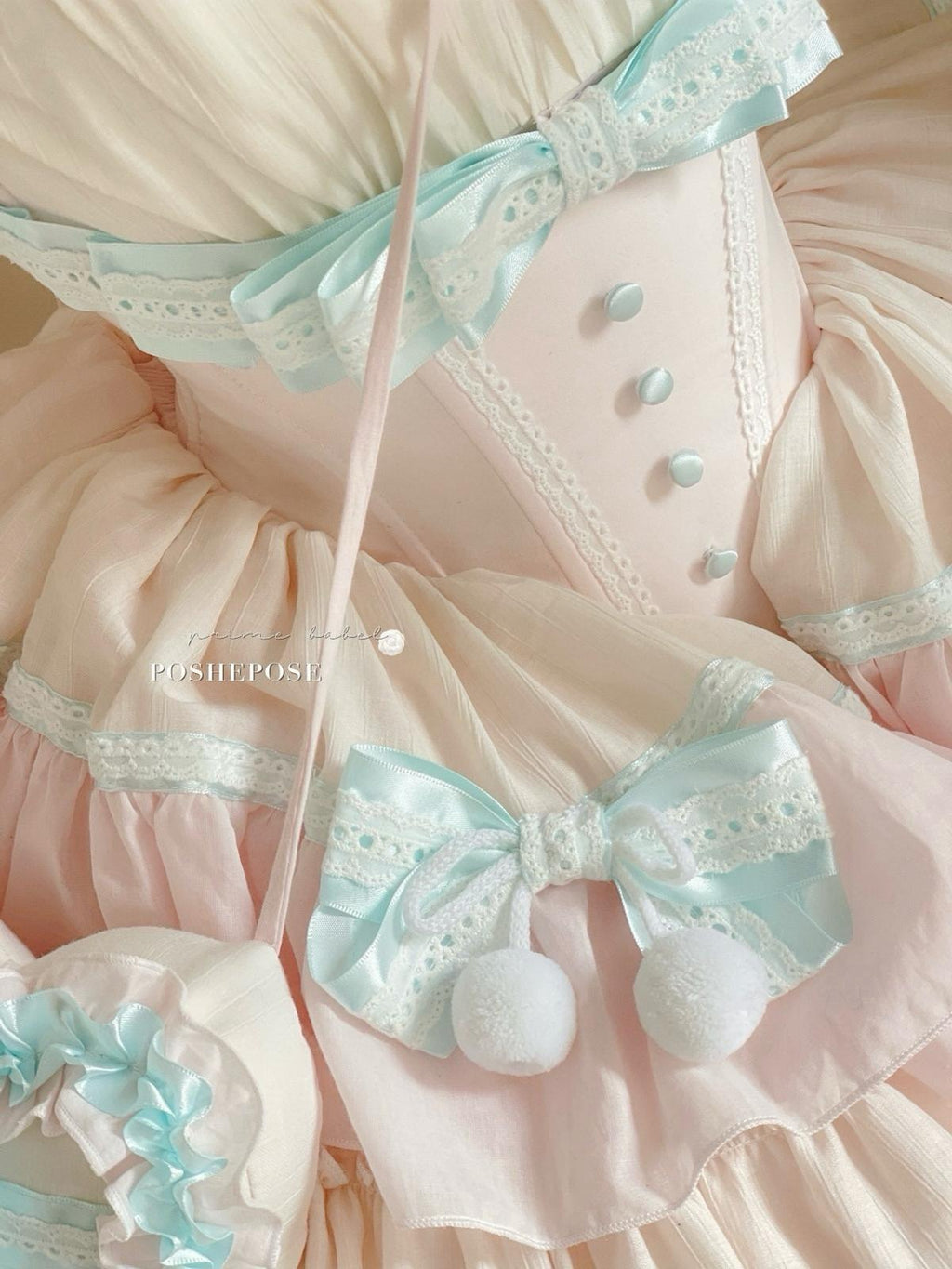POSHEPOSE - Mint Lullababy Wonderland Dress - POSHEPOSE image 12