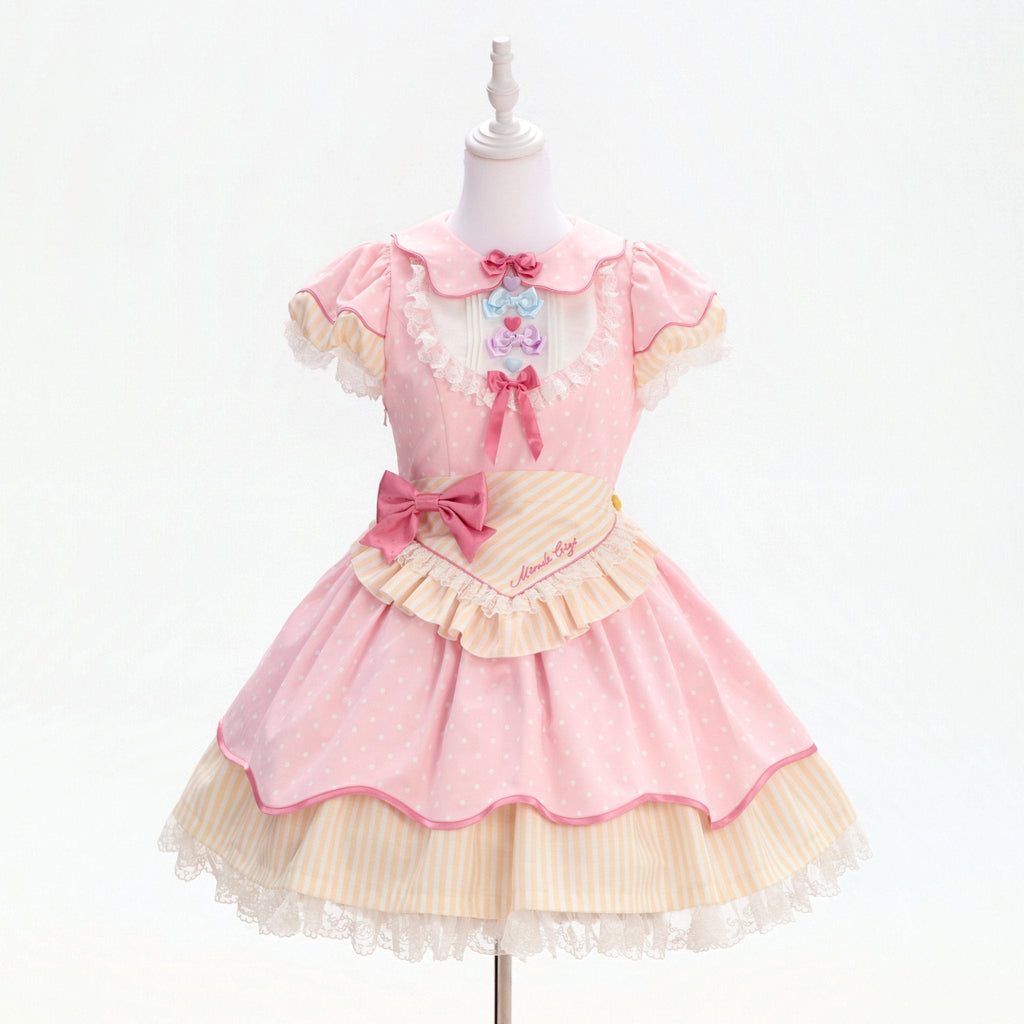 Miss Donut - Sweet Lolita OP Dress and Accessories - image 3