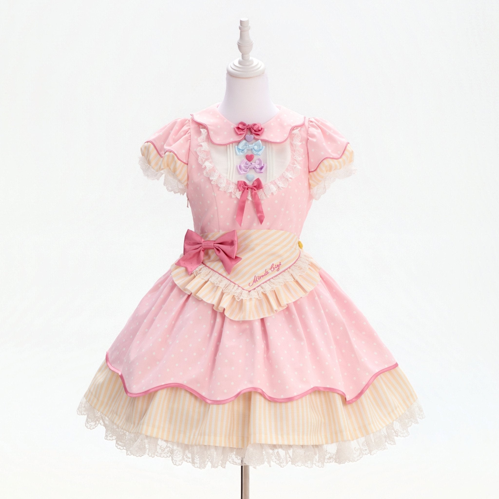 Miss Donut - Sweet Lolita OP Dress and Accessories - image 3
