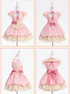Miss Donut - Sweet Lolita OP Dress and Accessories - image 5