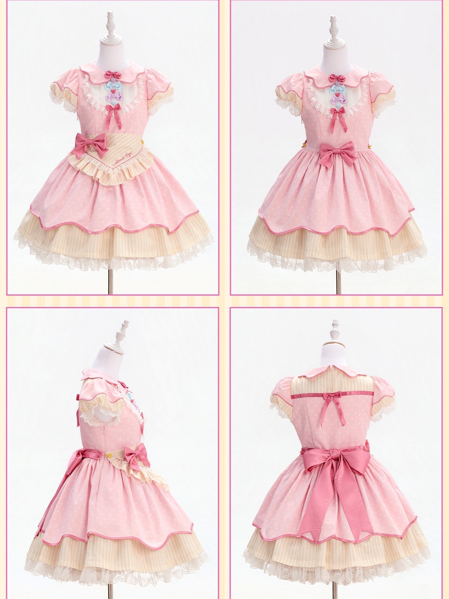 Miss Donut - Sweet Lolita OP Dress and Accessories - image 5