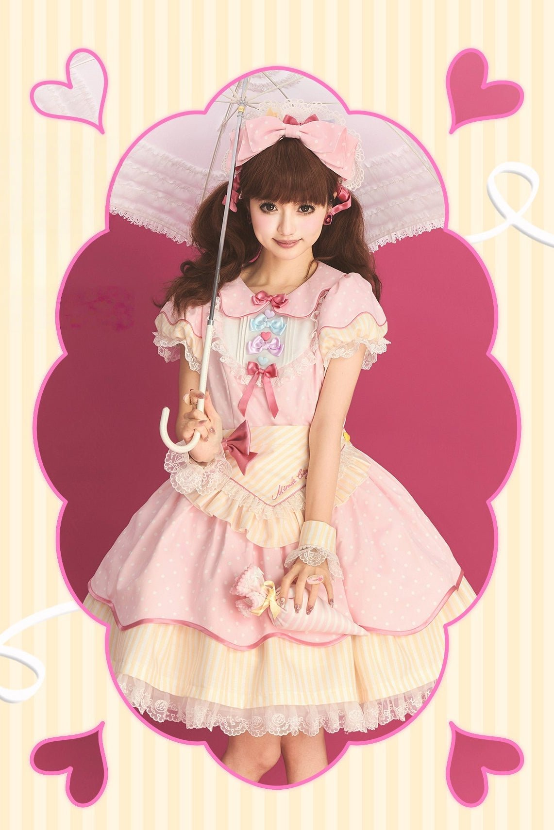 Miss Donut - Sweet Lolita OP Dress and Accessories - image 1