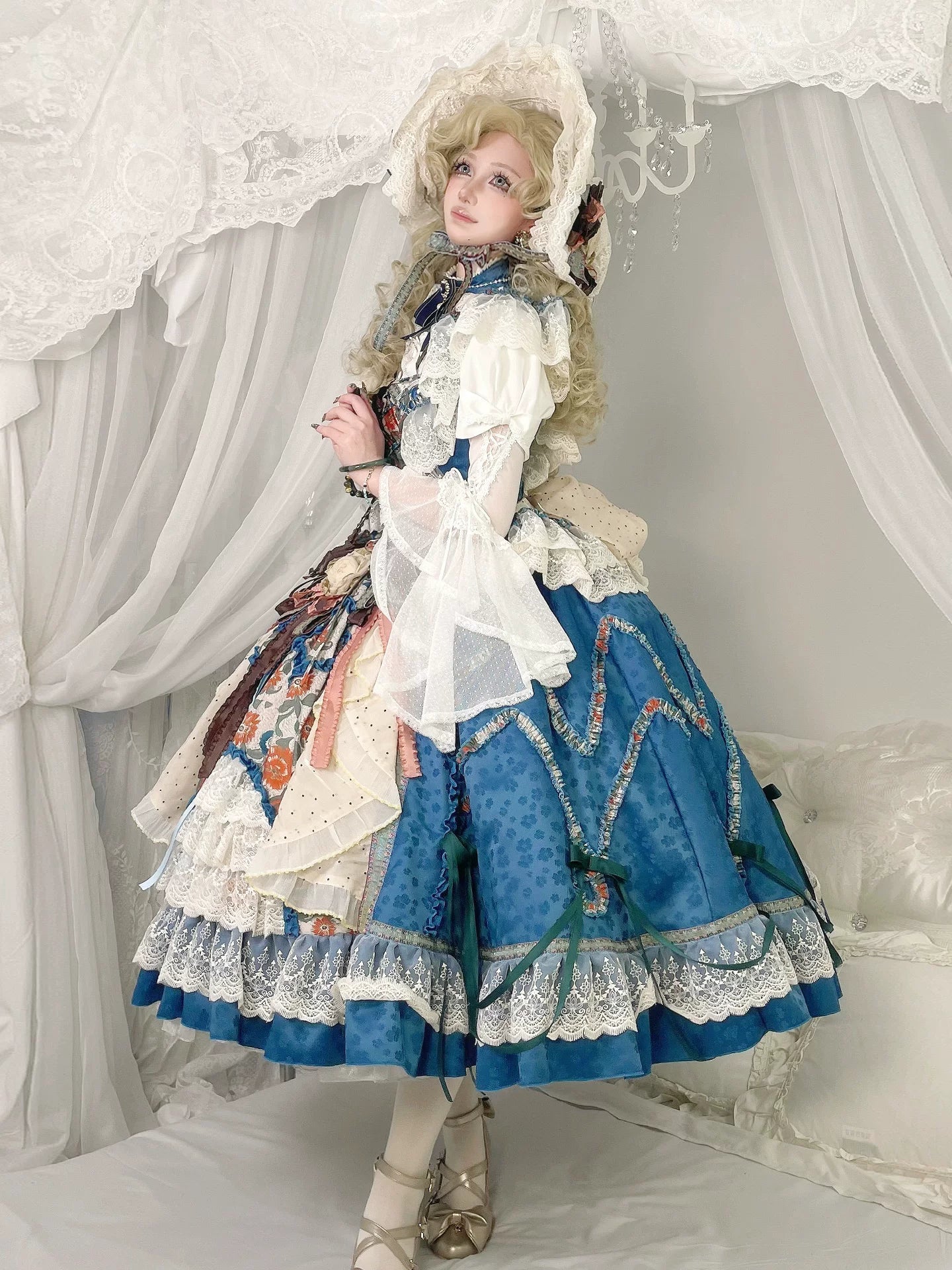 Monet's Lakeside Classic Lolita OP Dress Set - image 7