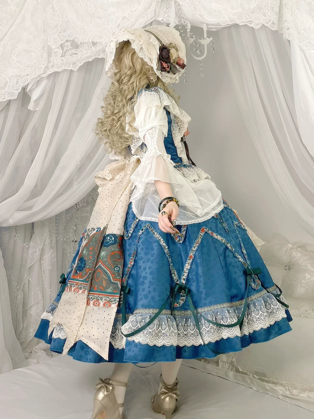 Monet's Lakeside Classic Lolita OP Dress Set - image 9