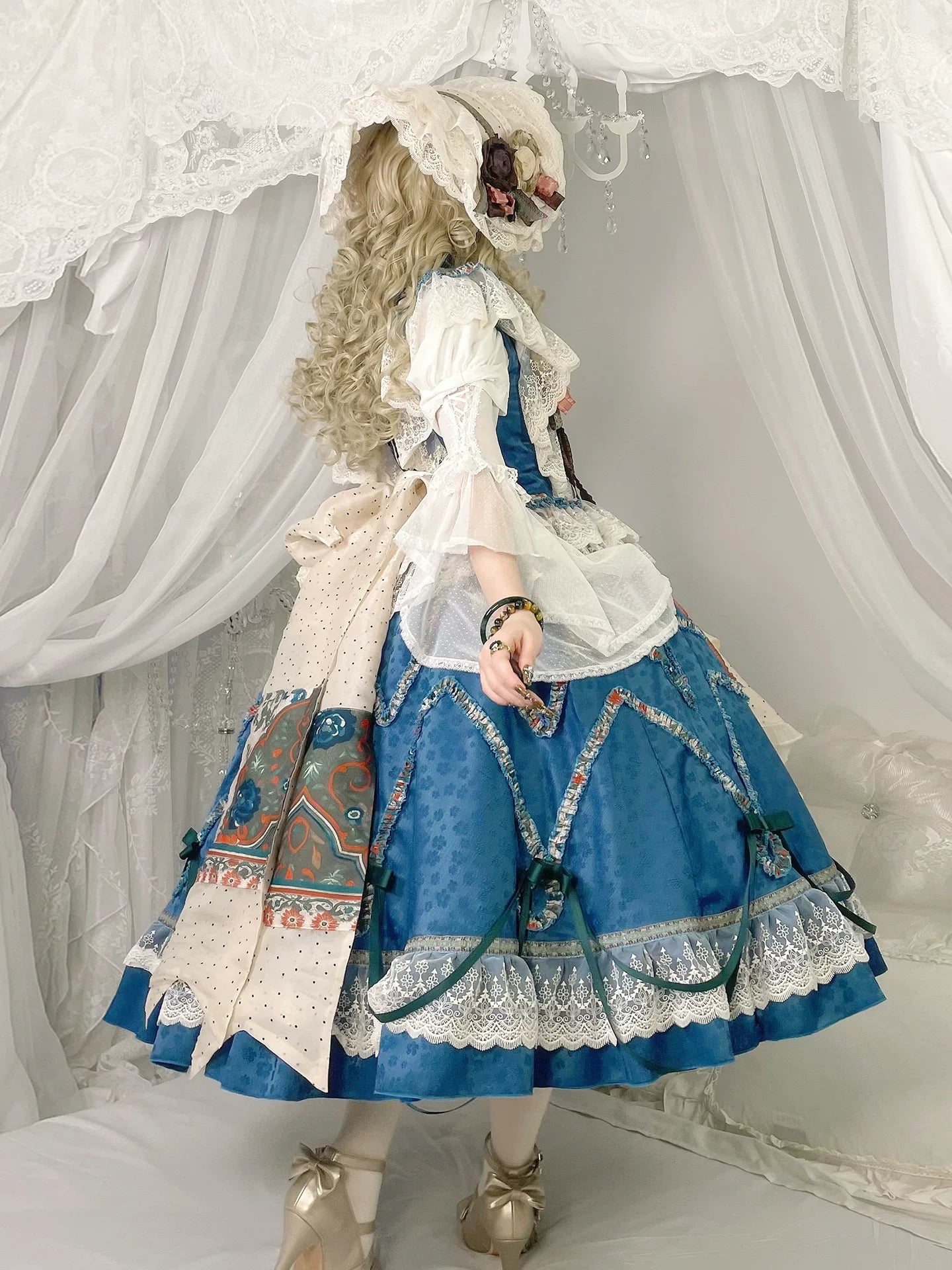 Monet's Lakeside Classic Lolita OP Dress Set - image 9