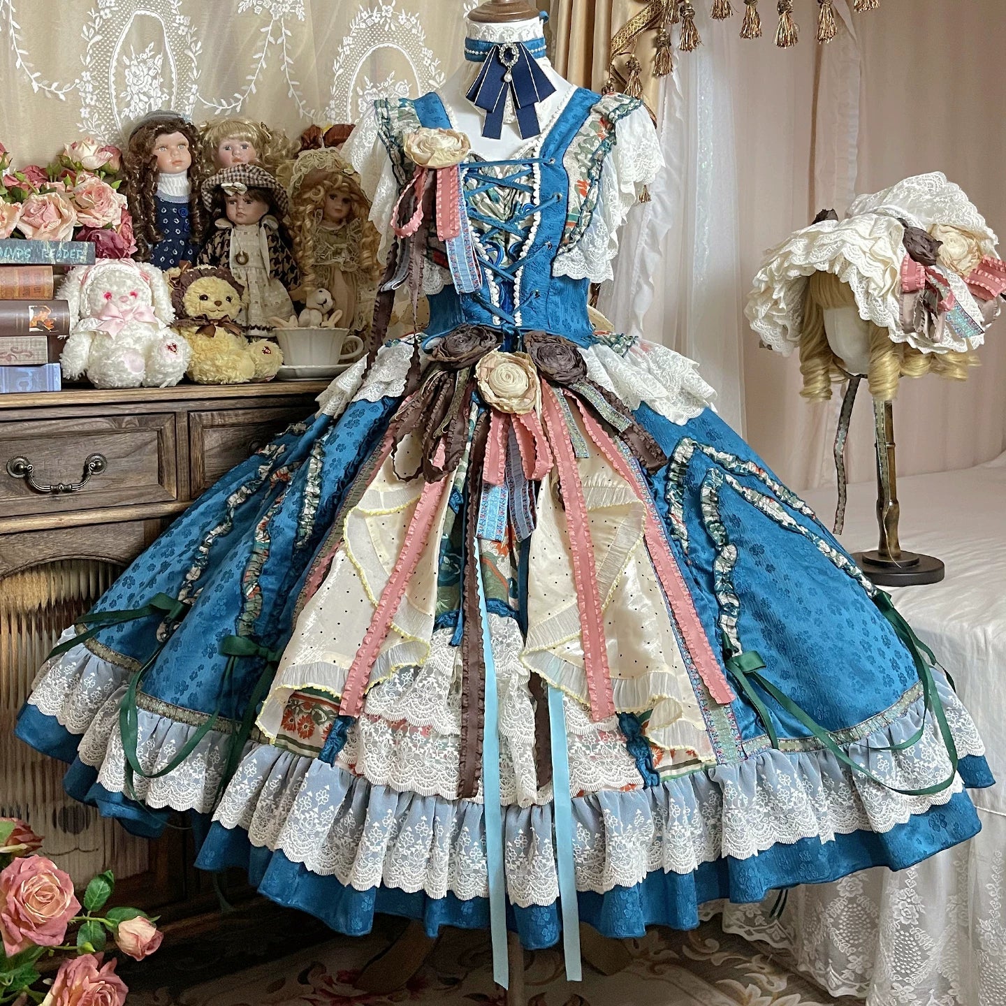 Monet's Lakeside Classic Lolita OP Dress Set - image 8